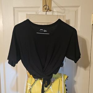 Women's Aerie XS Black Crop Top
